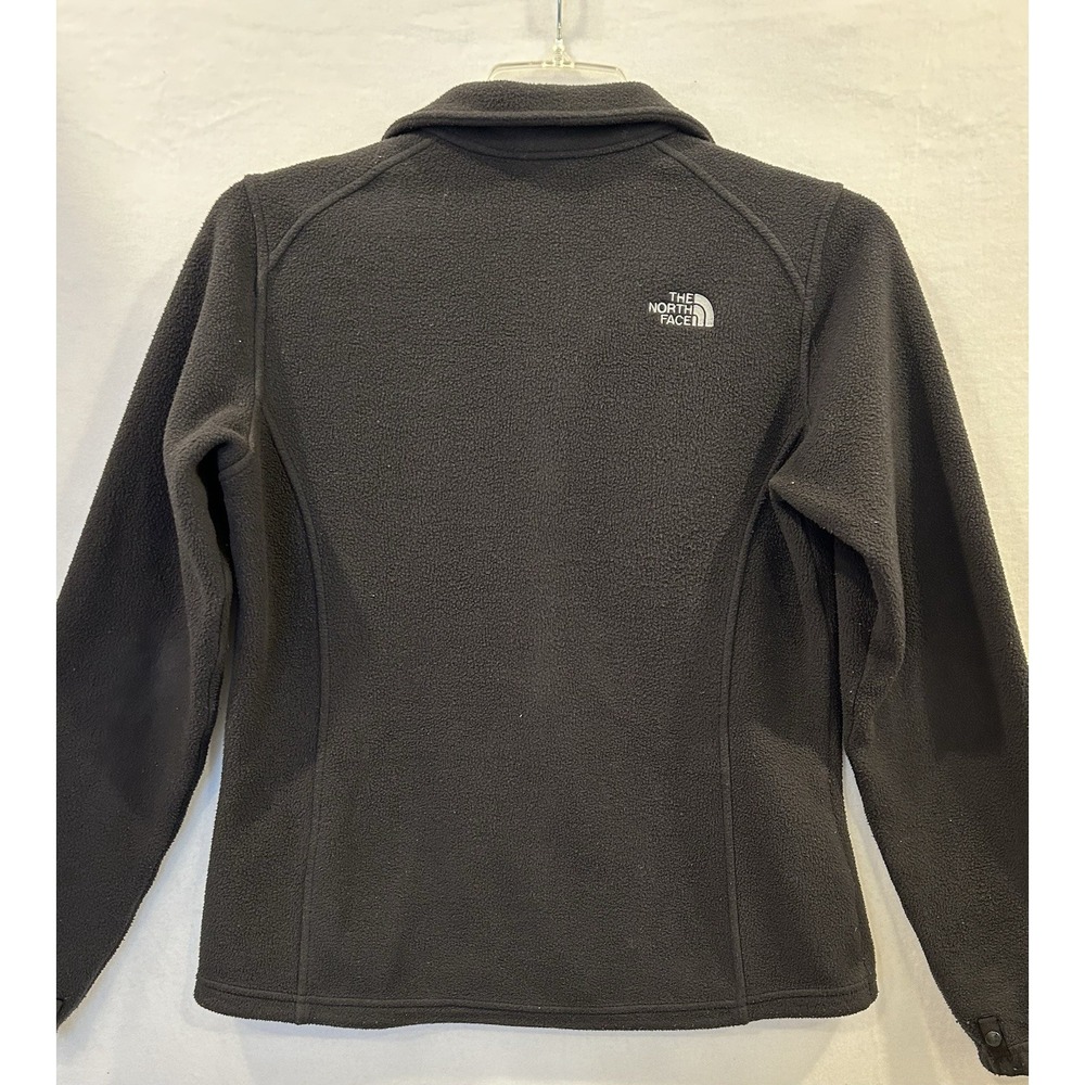 The North Face Fleece Jacket Womens Medium Black Full‎ Zip Outdoor Hiking Warm - Picture 5 of 7